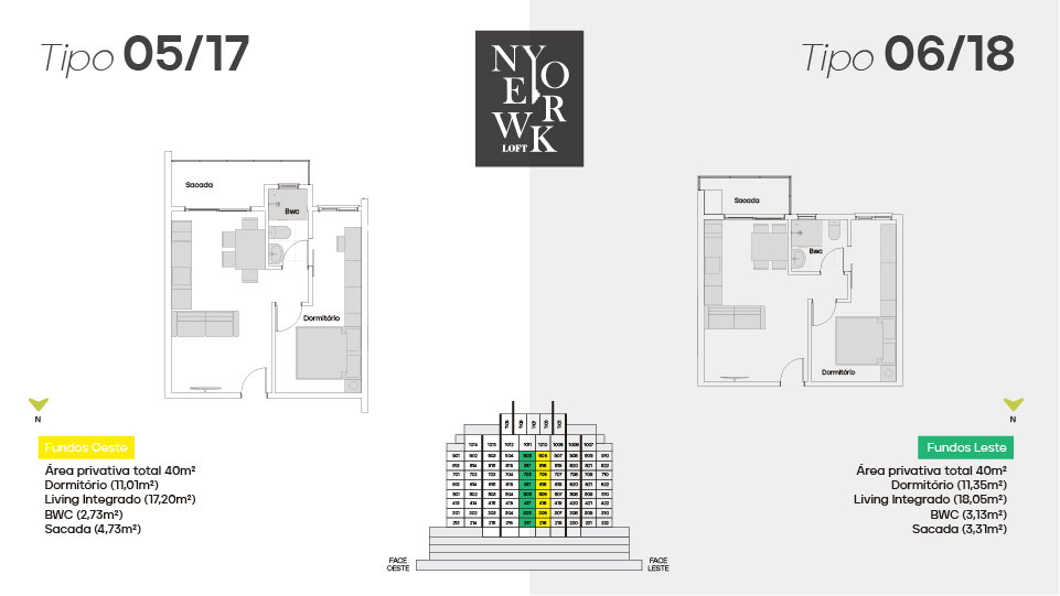 Planta 6 de New York Lofts