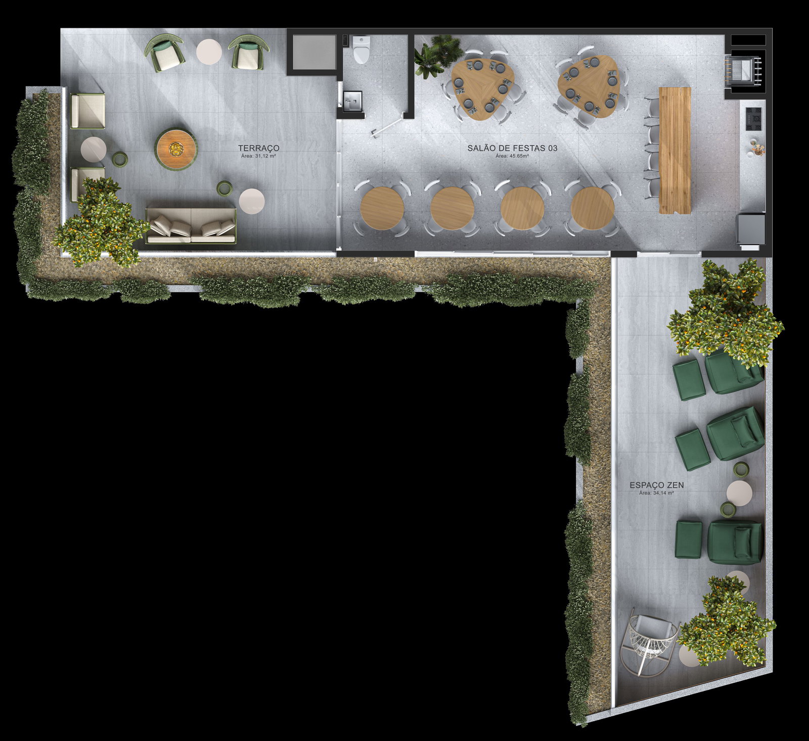 Planta Lazer do Lovvare Home Club