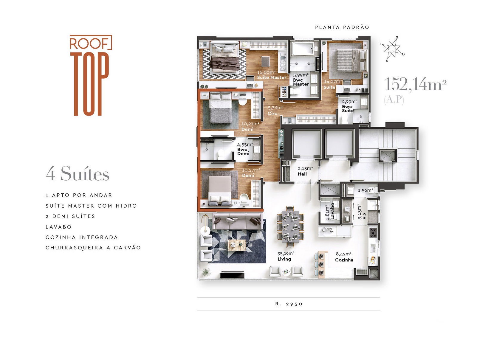 Planta 4 de Rooftop