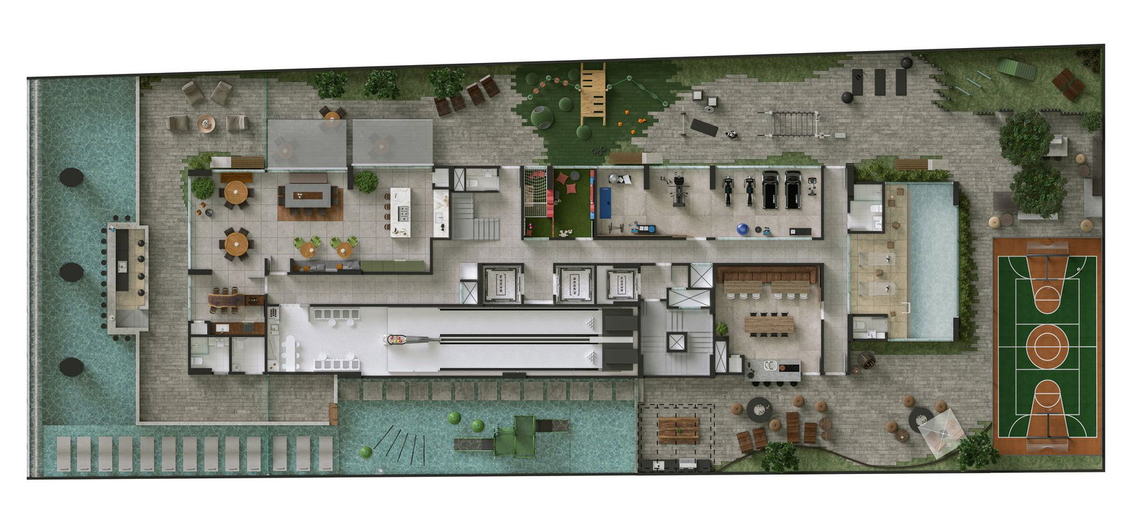 Planta 3 de The Edge Tower