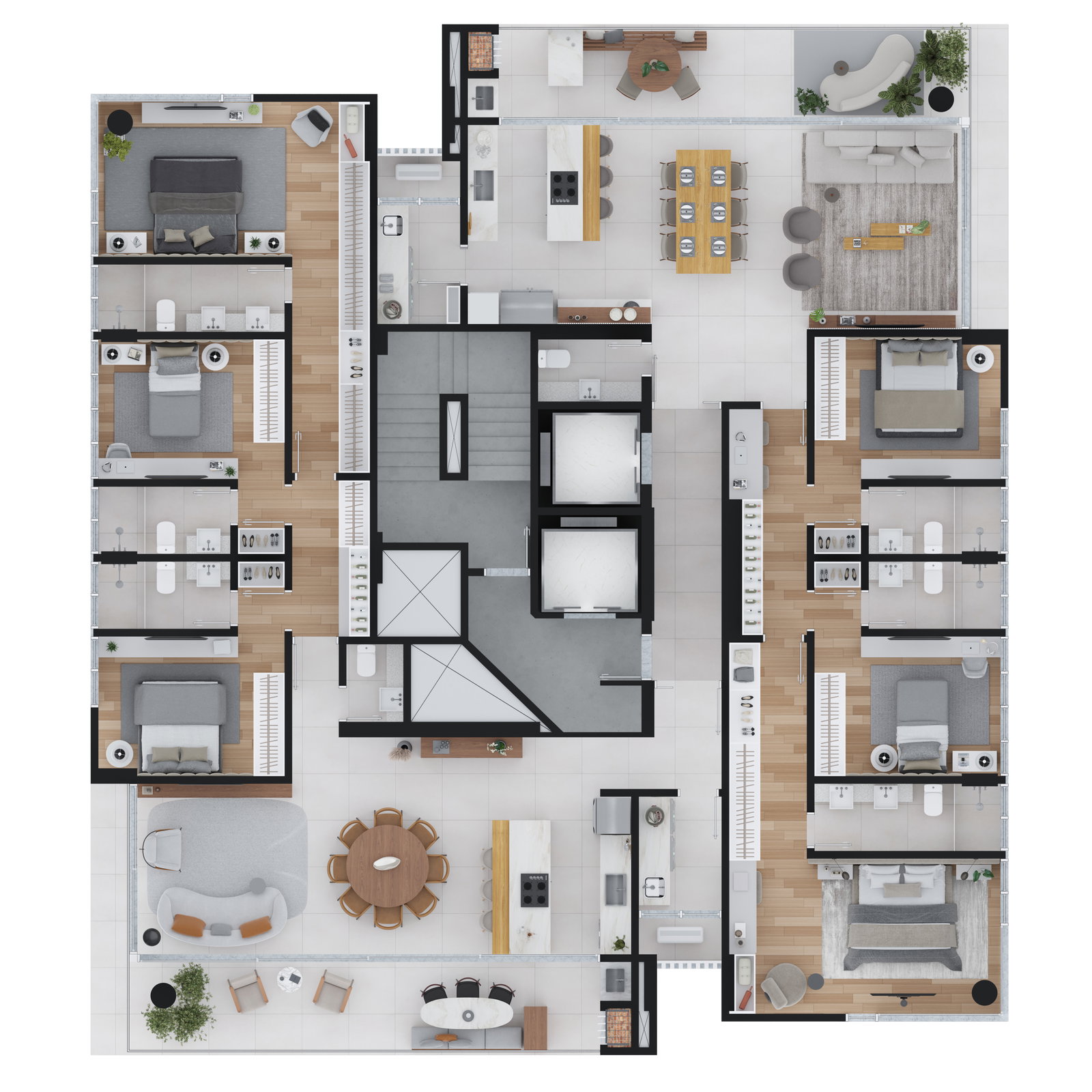 Planta 7 de Aria