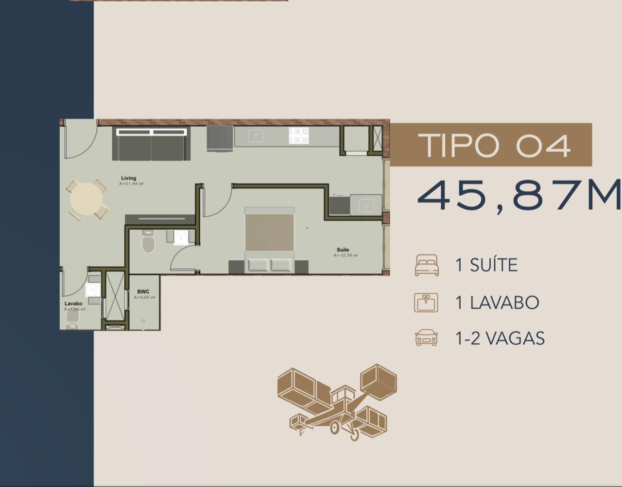 Planta 4 de 14 Bis Home Club