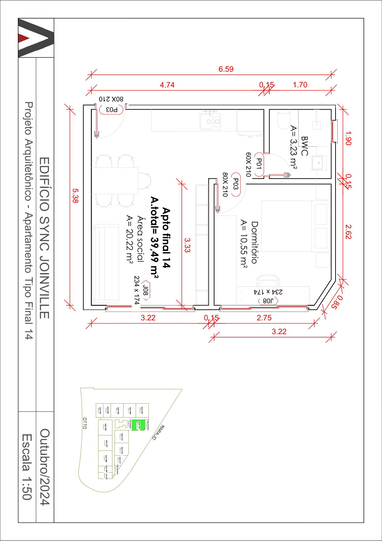 Planta 14 de Sync Joinville