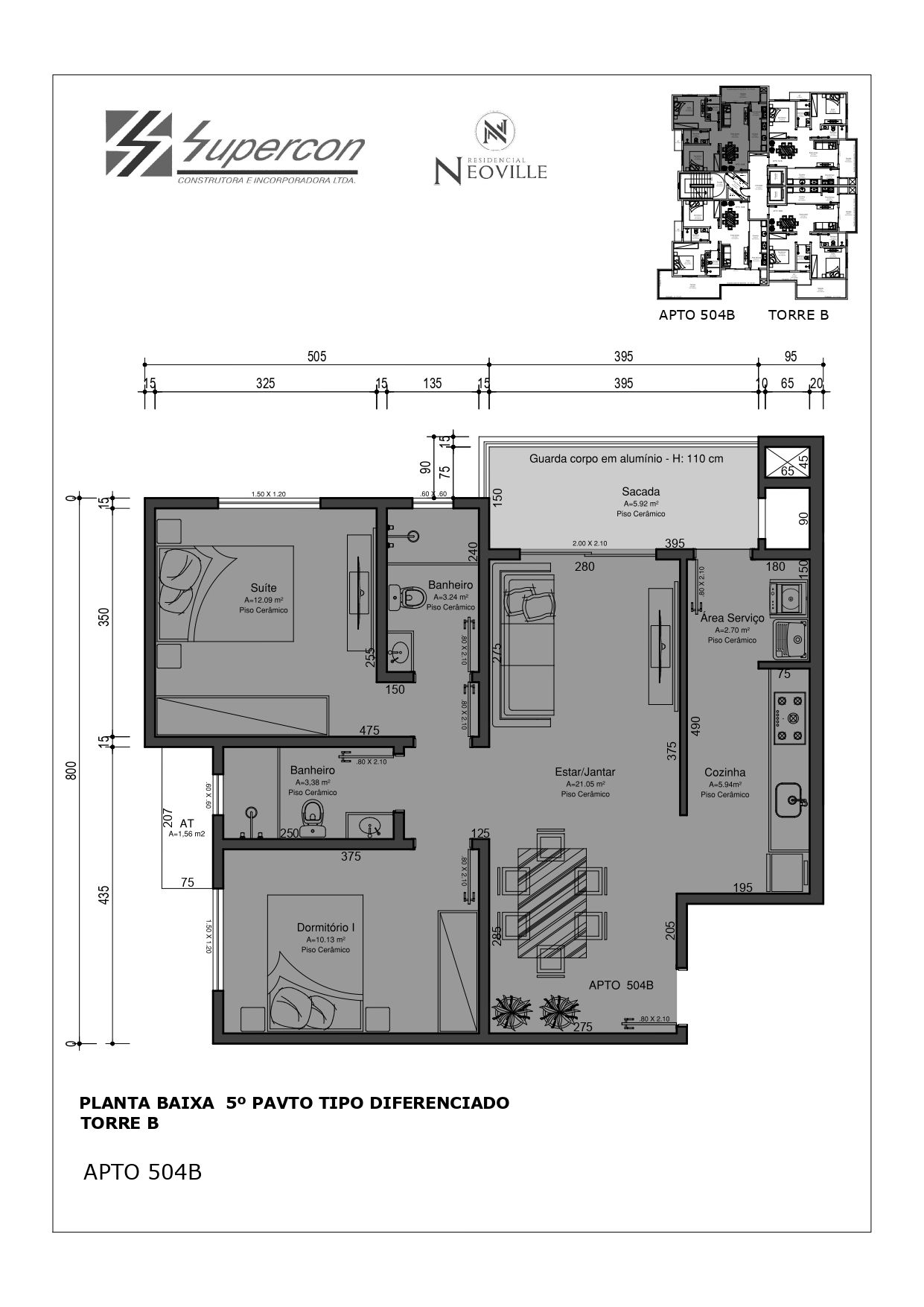 Planta 9 de Residencial Neoville