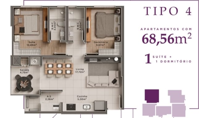 Planta 10 de Maiori - Centro, Itajaí