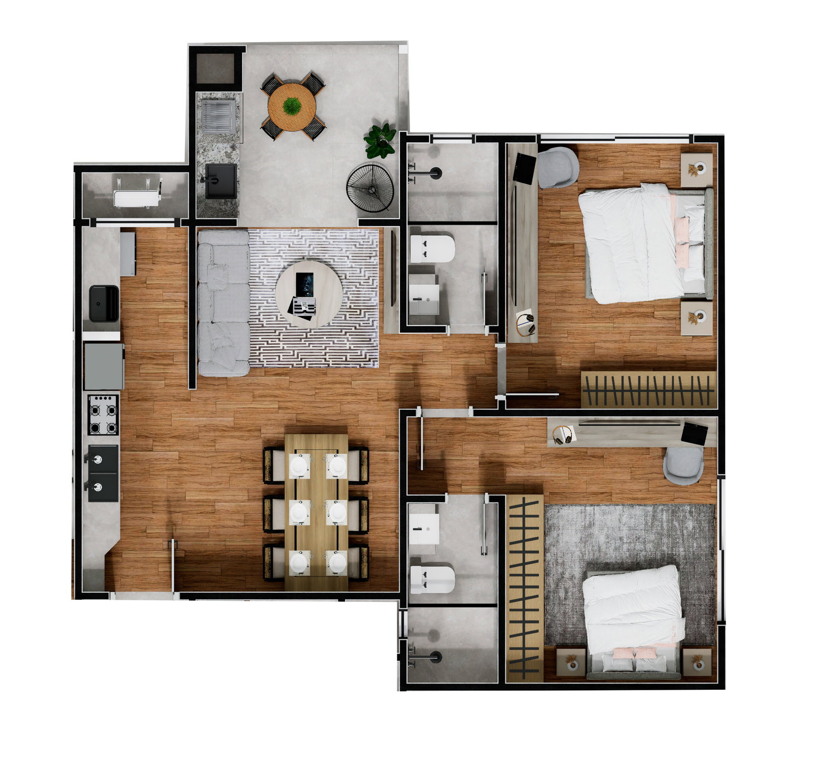 Planta 6 de Paramount 116