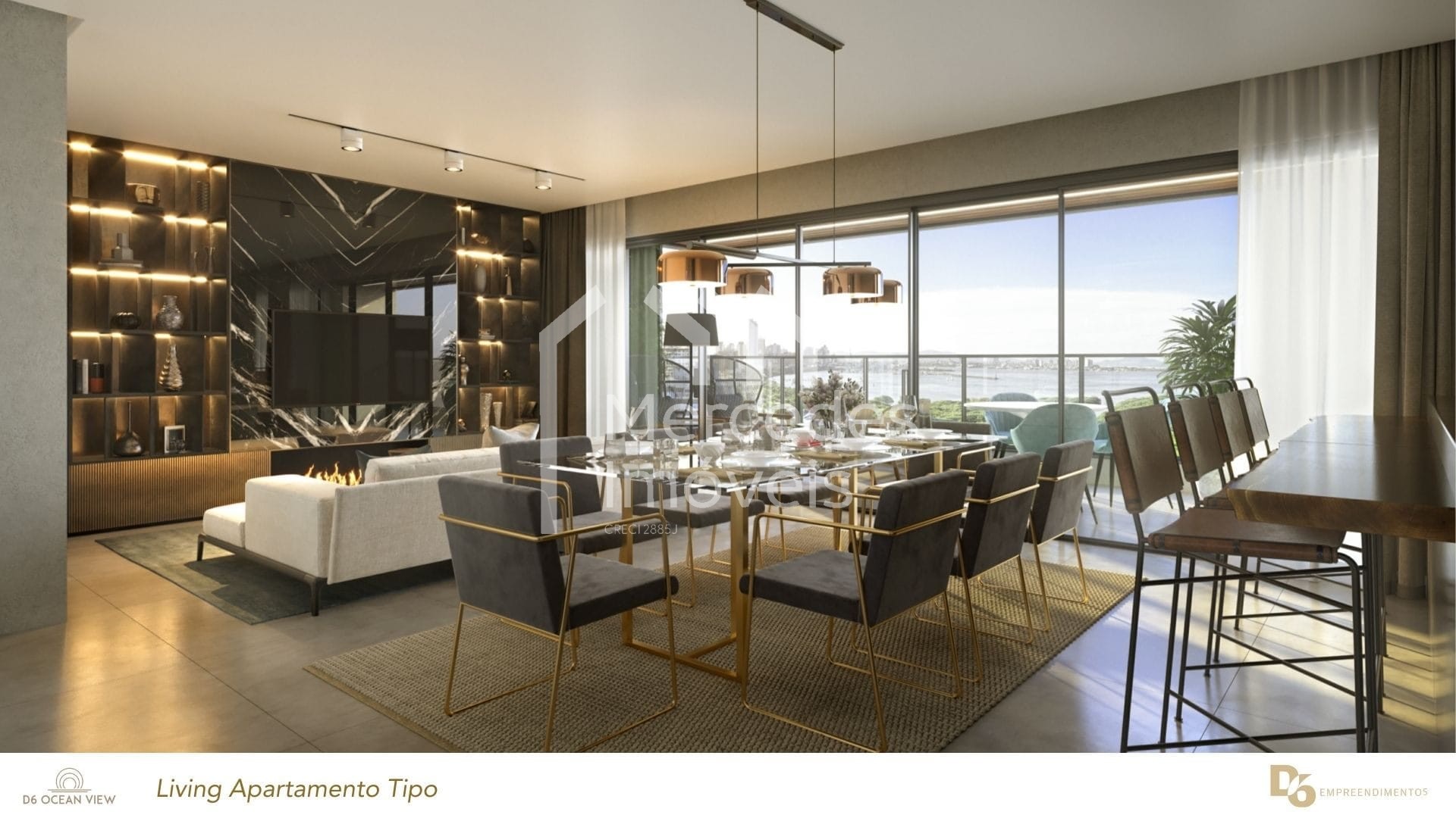 Foto 16 de Apartamento 3 suítes à venda · Fazenda, Itajaí · D6 OCEAN VIEW · 158 m²