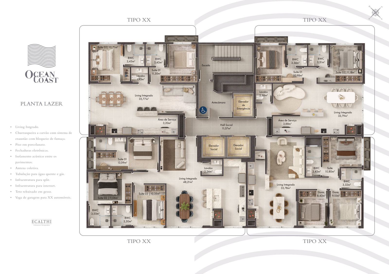 Planta 2 de Ocean Coast