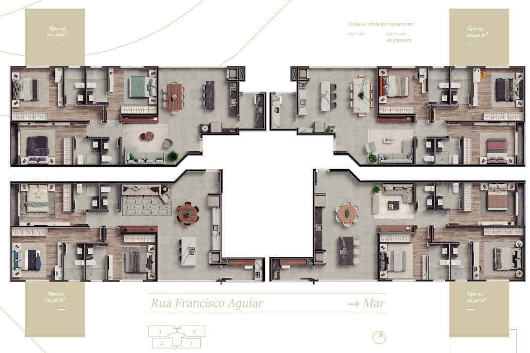Planta 1 de Infinity View