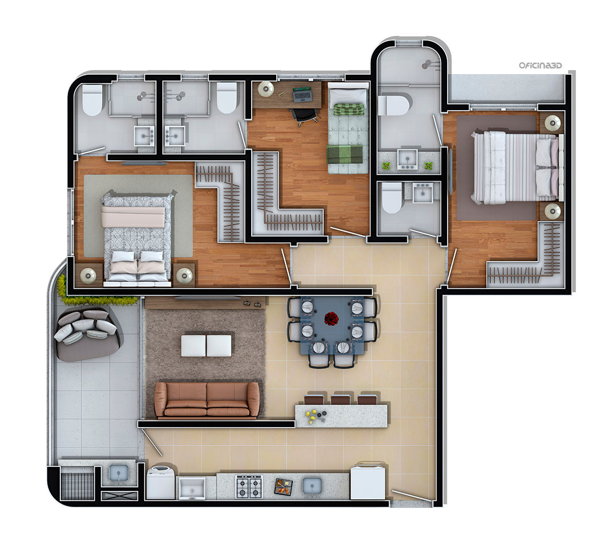 Planta 2 de Atmos Beach