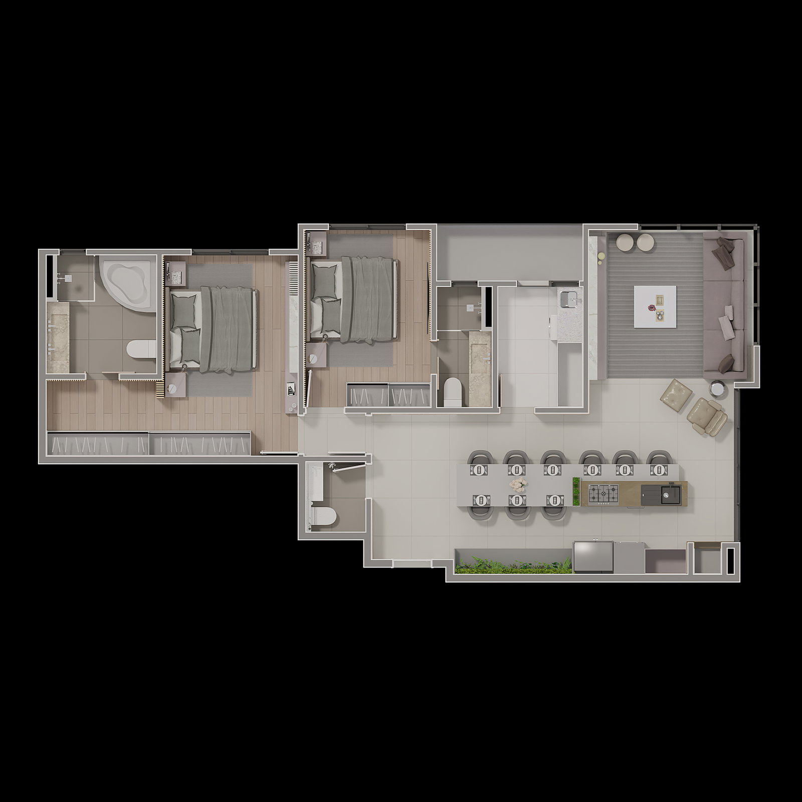 Planta 5 de Hyde Park Residences