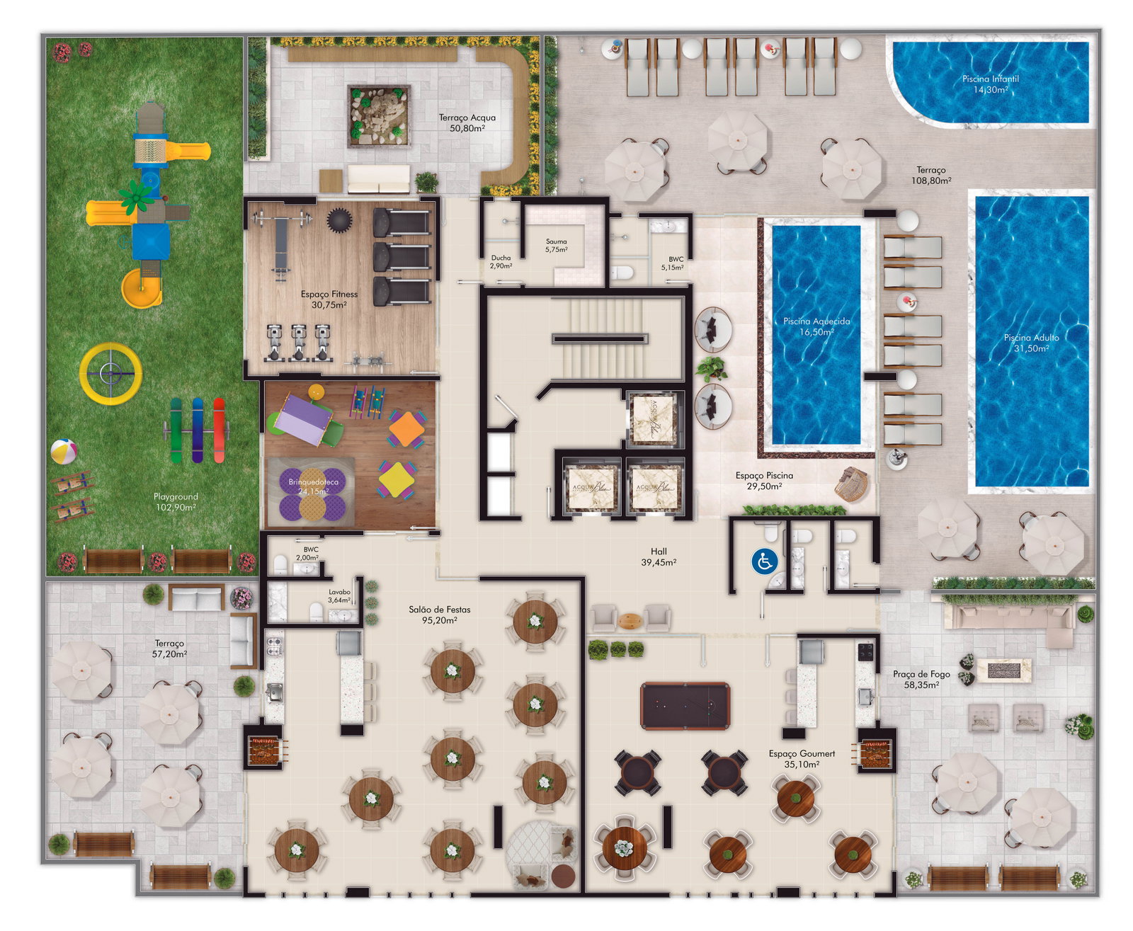 Planta 1 de Acqua Blue