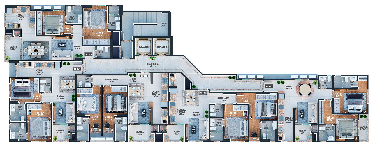 Planta 3 de Vancouver Concept