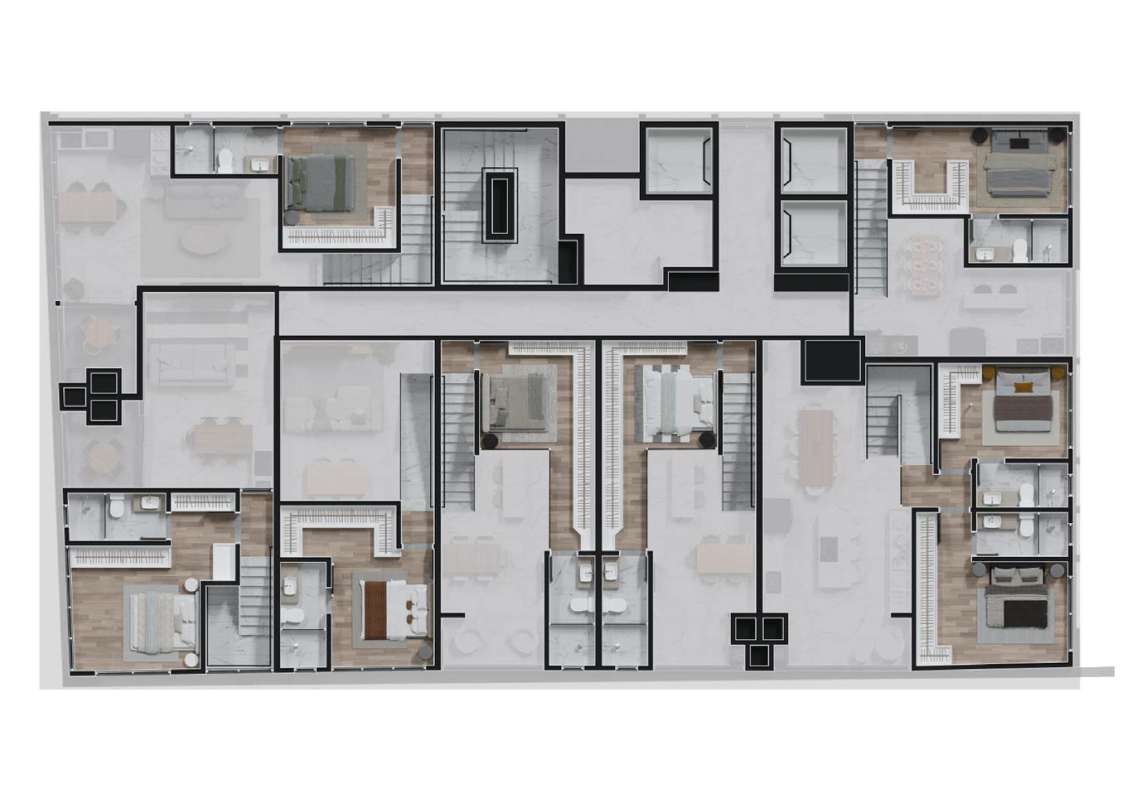 Planta 1 de Park View Residencial
