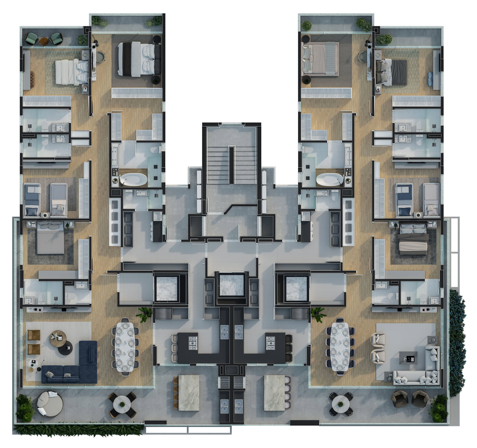 Planta 6 de Alameda América