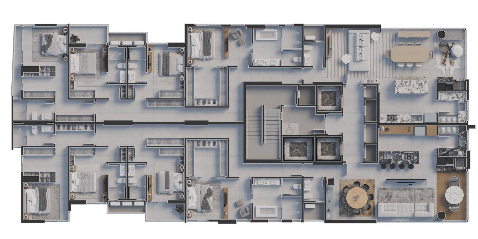 Planta 3 de Du-Art Tower