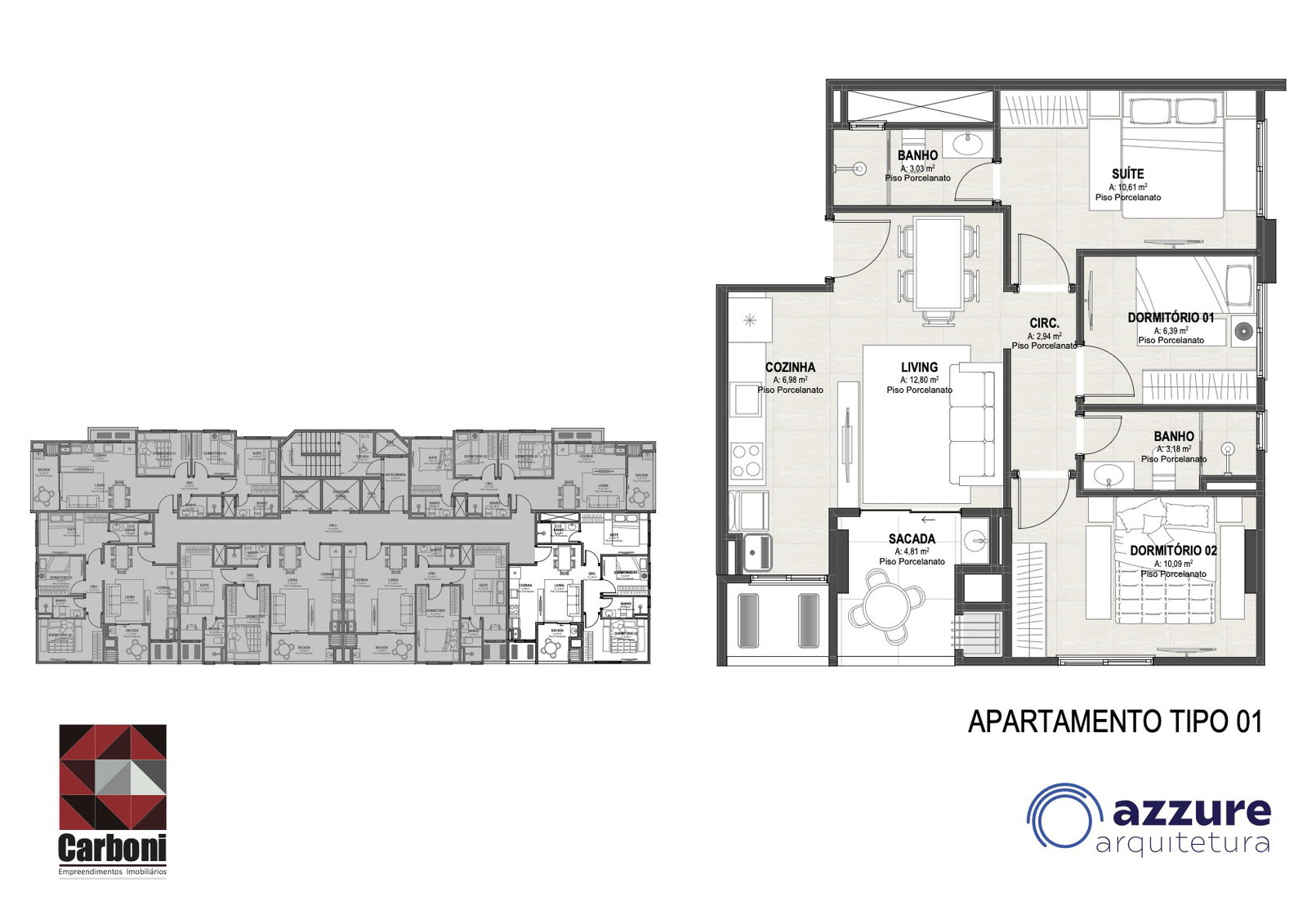 Planta 1 de Portofino Residenziale