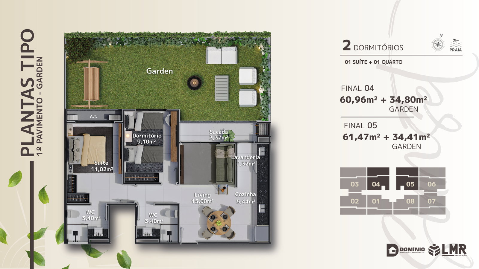 Planta 8 de Golden Sunset Residence