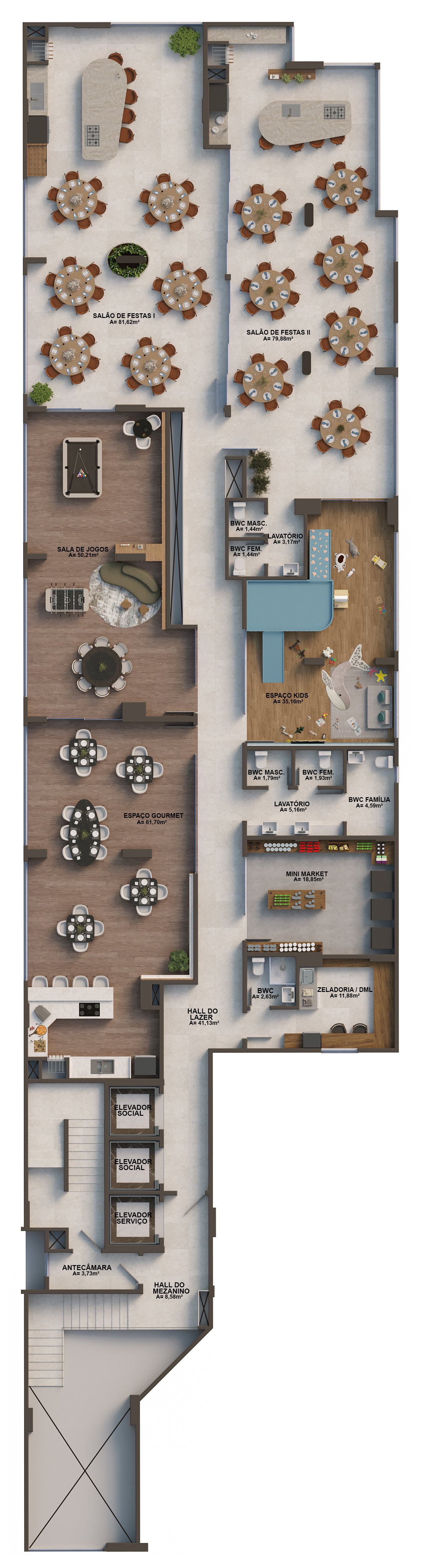 Planta 11 de Splendore del Mare