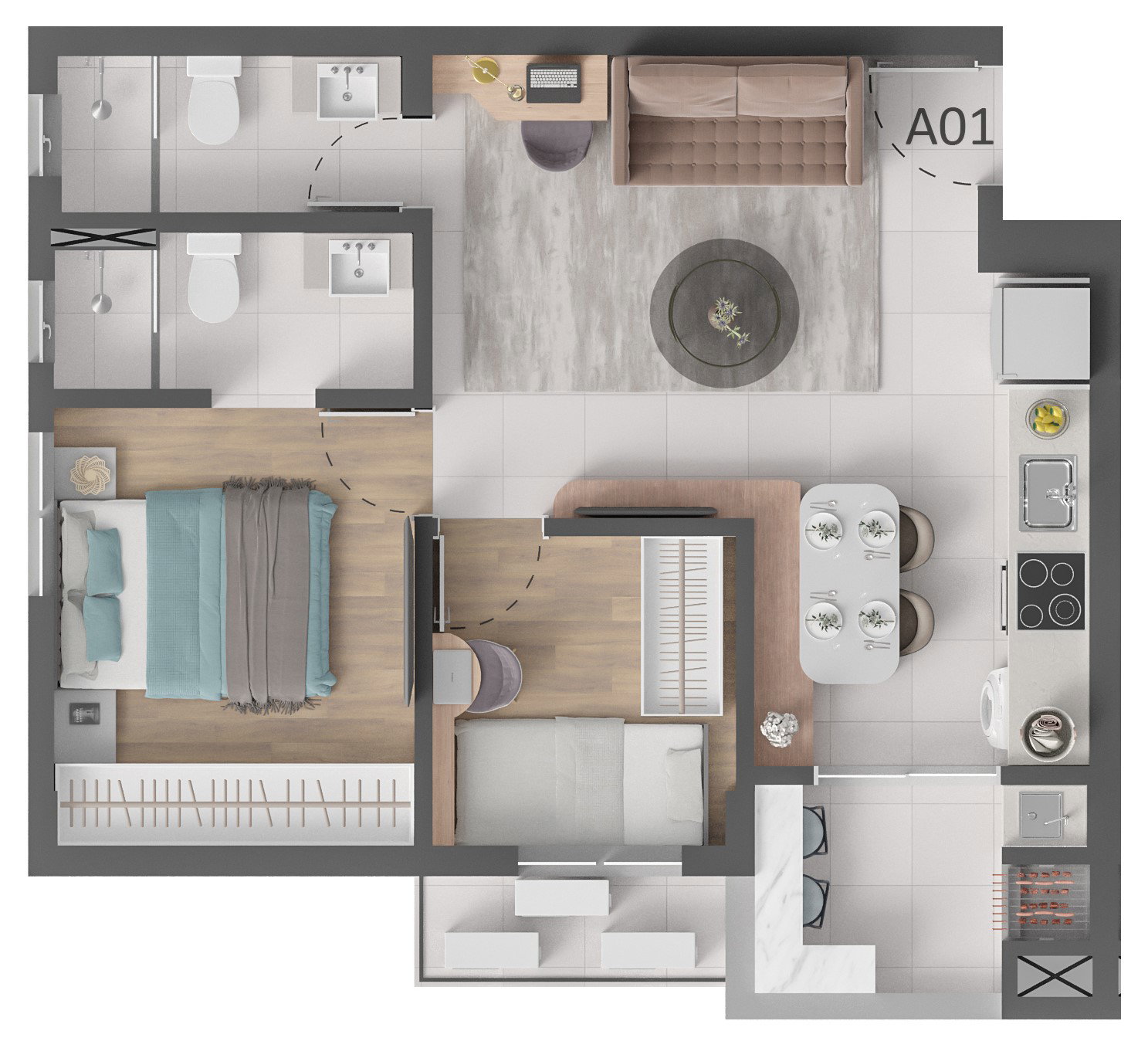 Planta 9 de Dualité