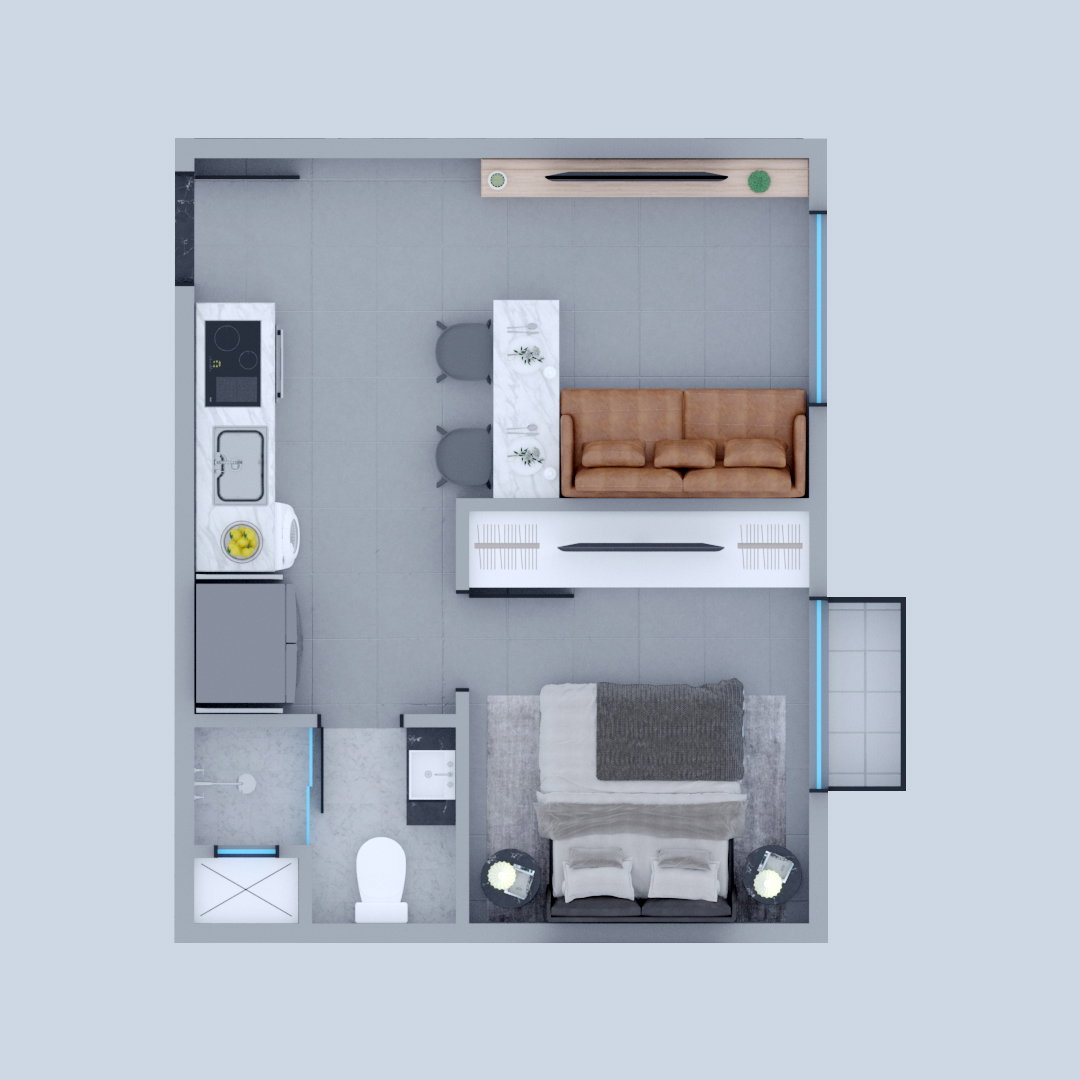 Planta 3 de One Residence