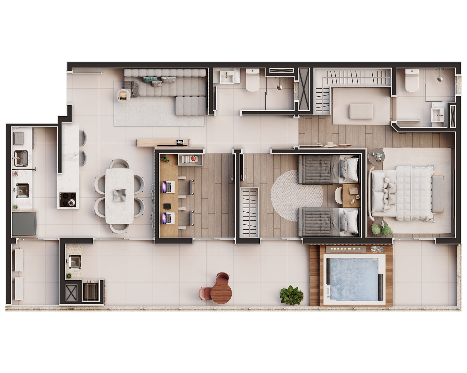 Planta 6 de VSK Golden Beach