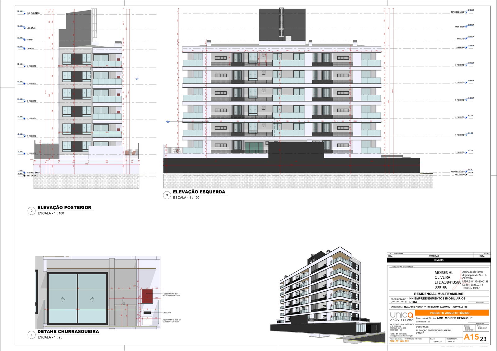 Planta 10 de Edifício Leffel