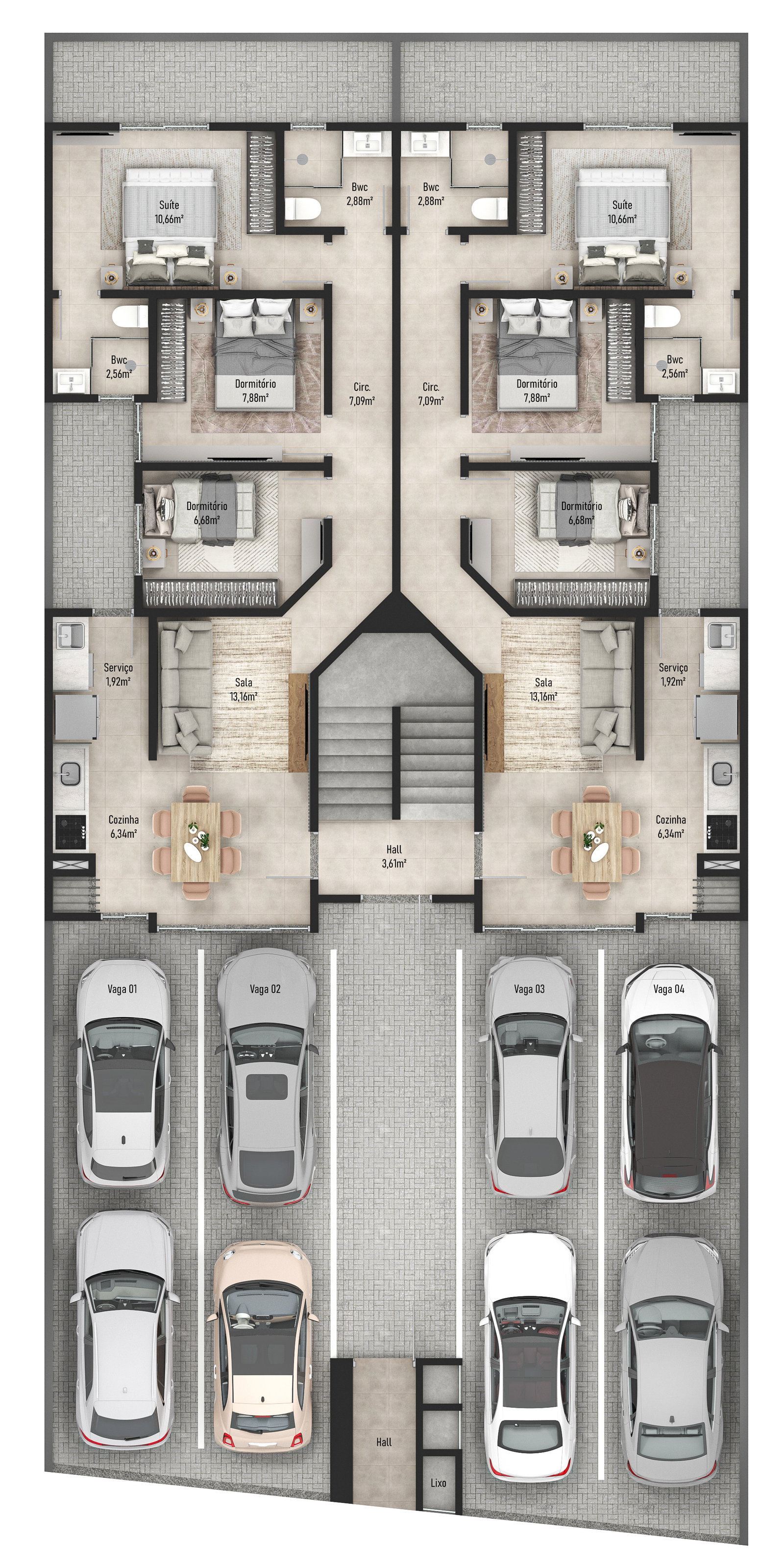 Planta 1 de Lübeck Residencial