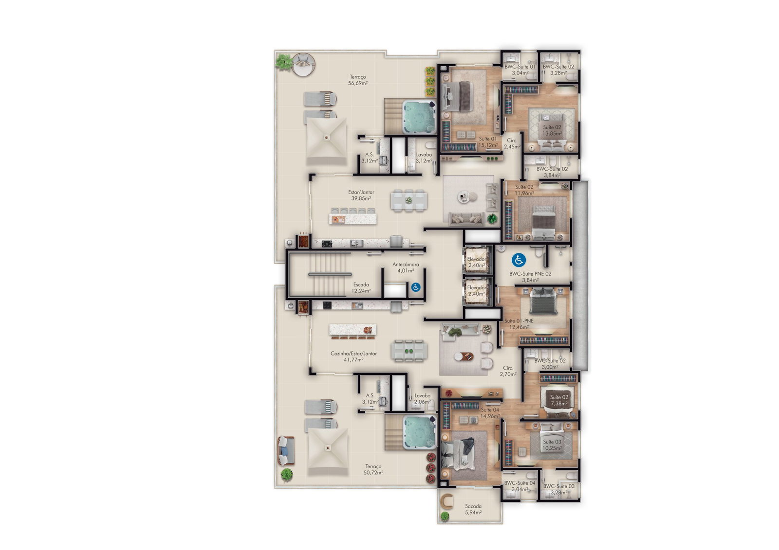 Planta 2 de Imperium Residence