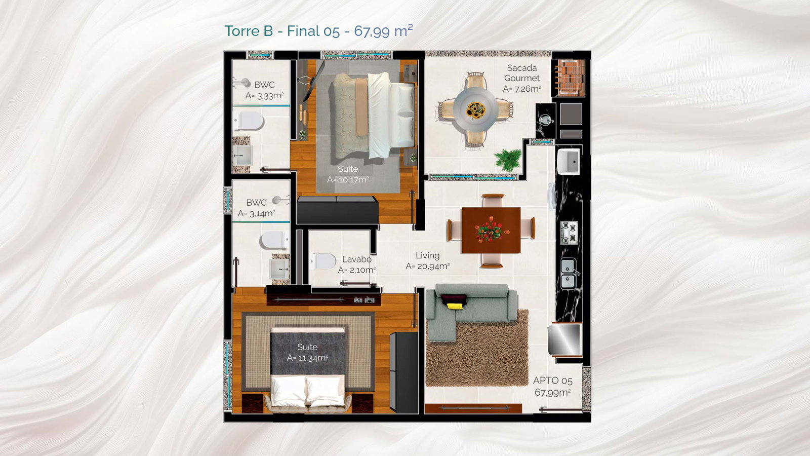 Planta 13 de Porto Belo Home & Spa