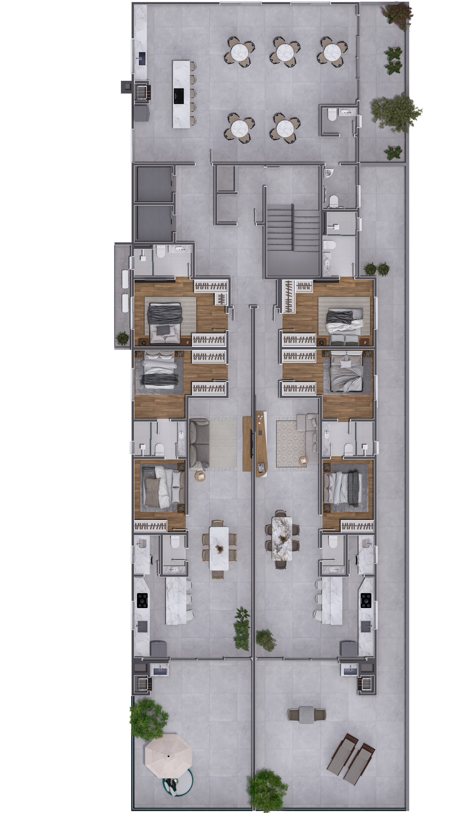 Planta 2 de Residencial Atrium