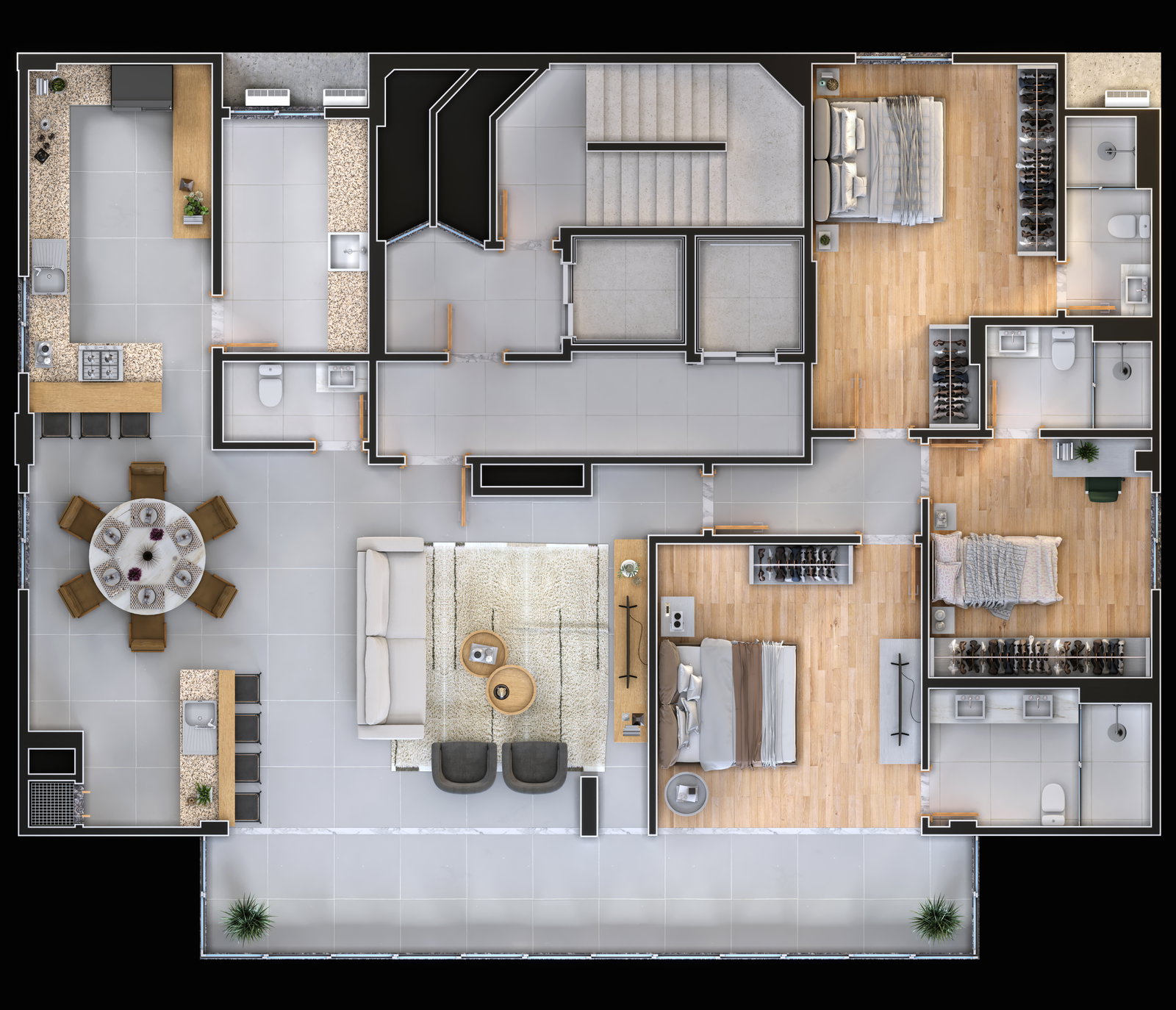 Planta 1 de Lykke