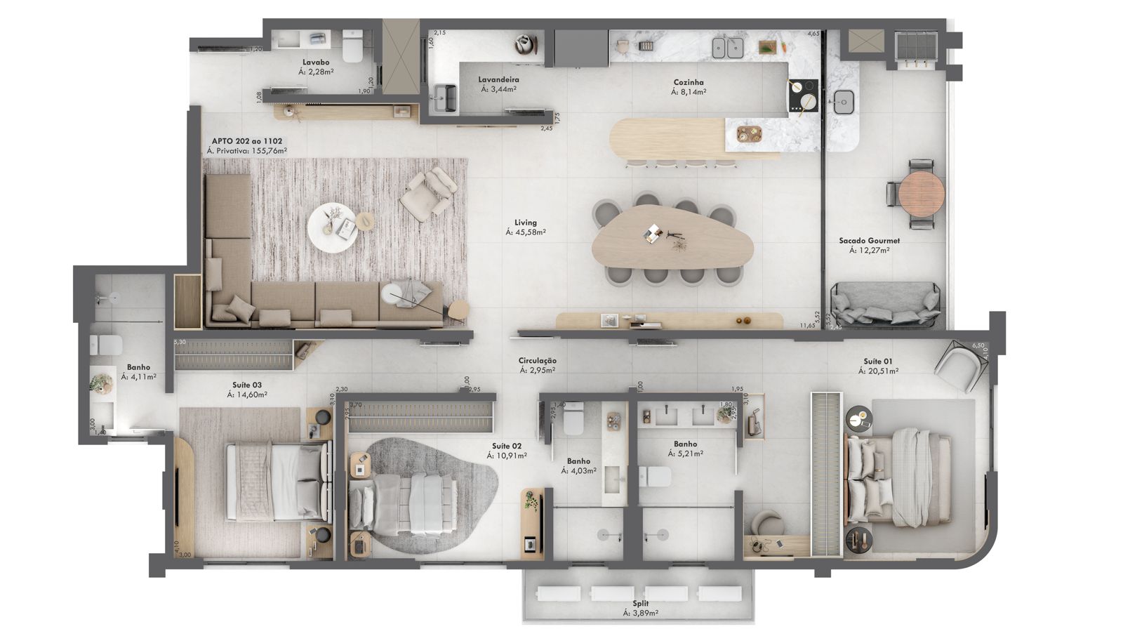 Planta 6 de Aura Residence