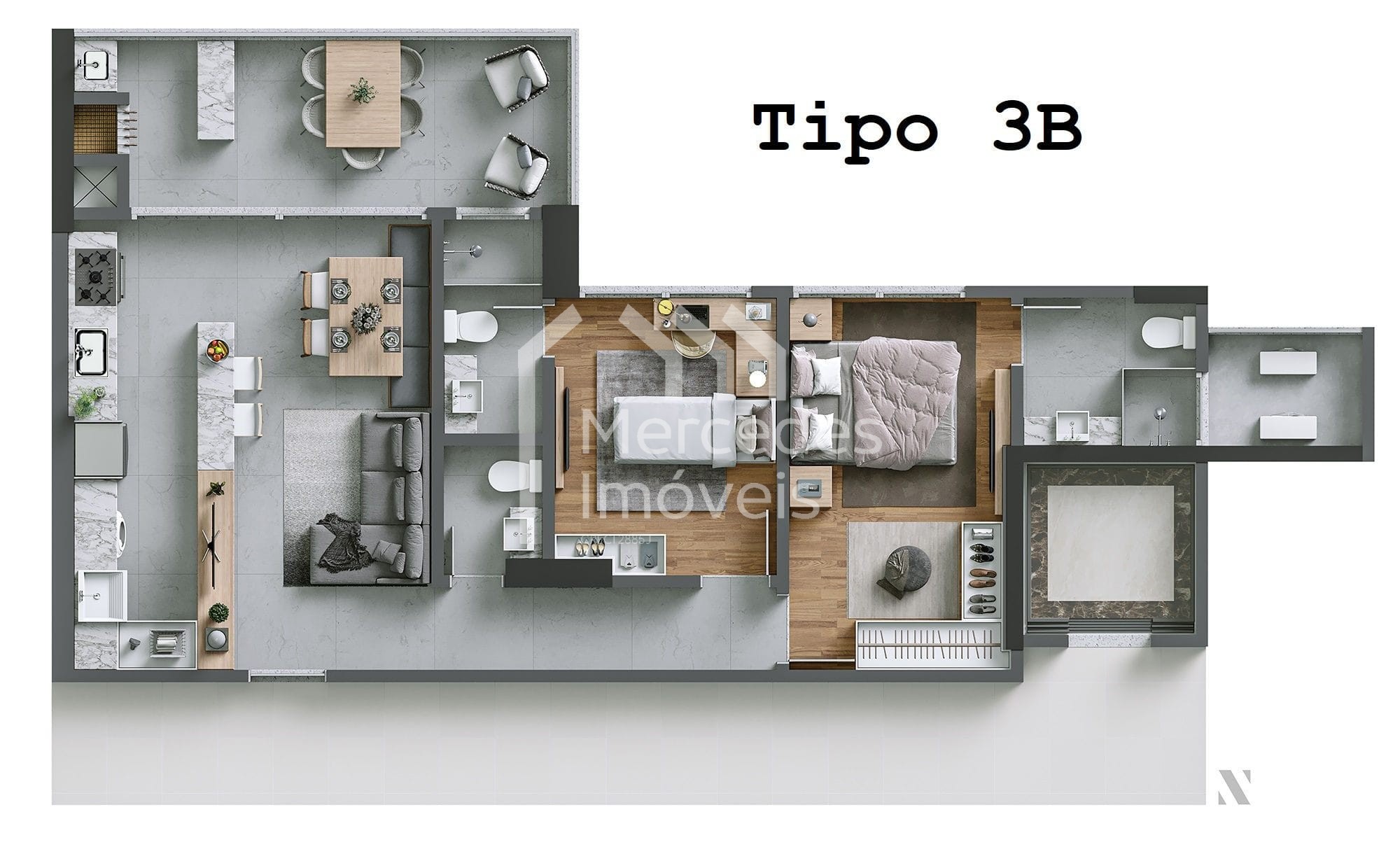 Foto 52 de Apartamento 2 suítes à venda · Praia Brava, Itajaí · Lotisa Torres da Brava - Sirena