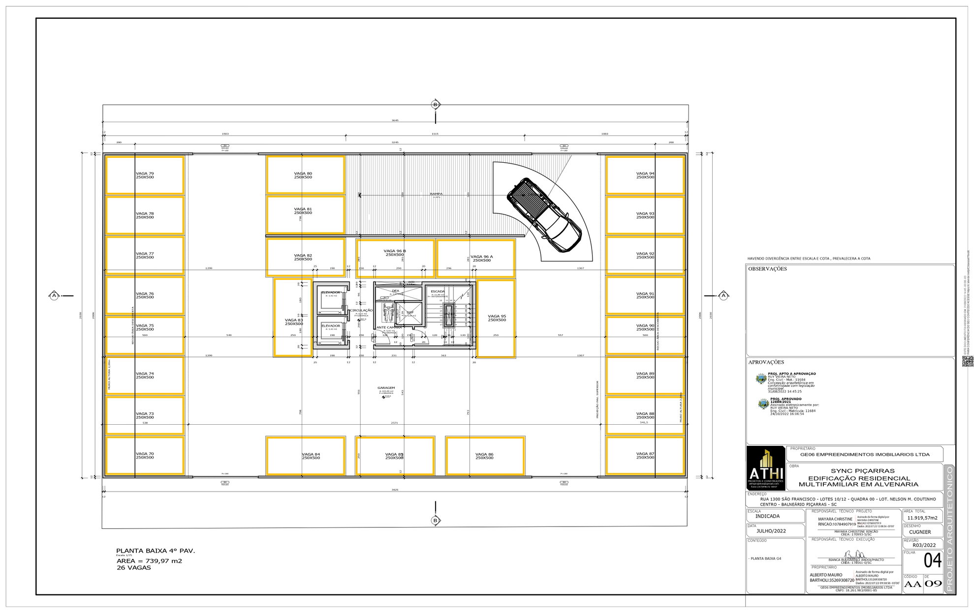 Planta 5 de Sync Piçarras