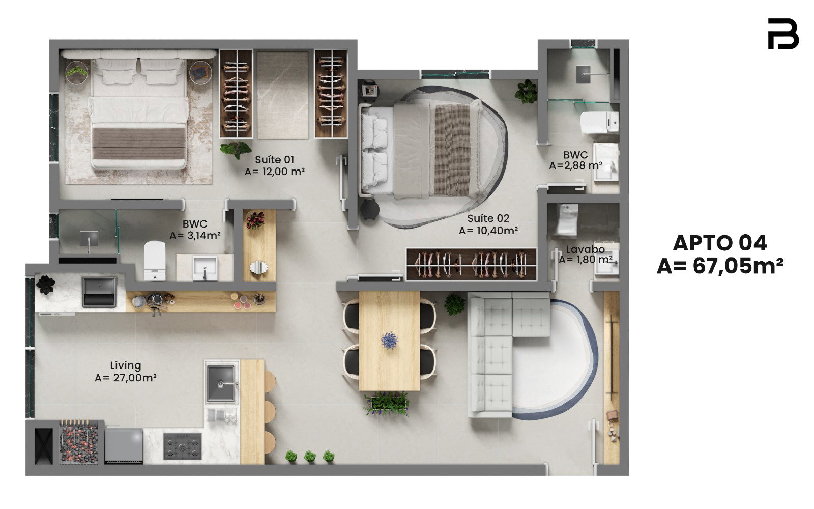 Planta 4 de 434 Street