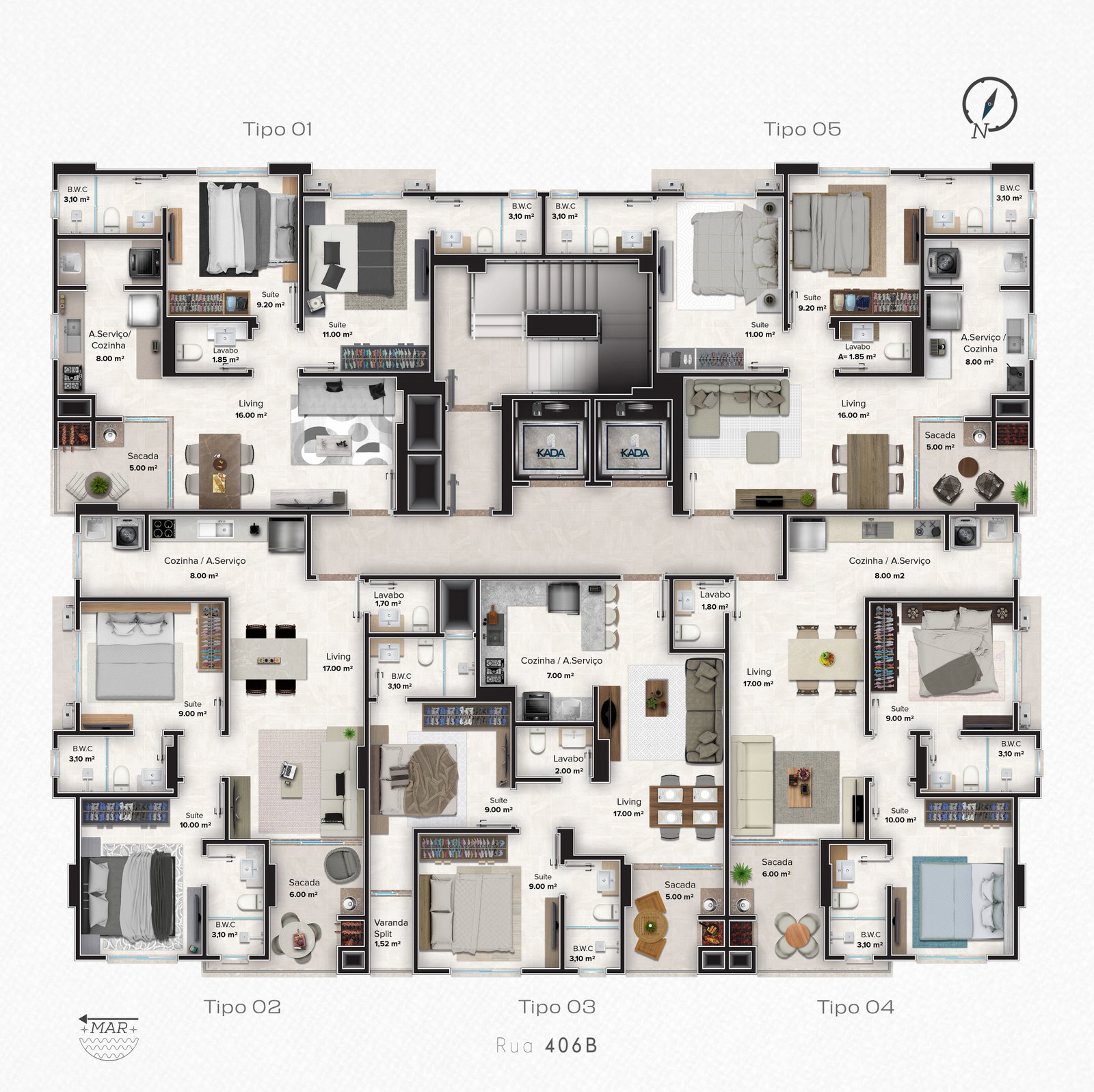 Planta 1 de Grand House Residence