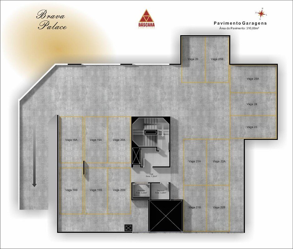 Planta 5 de Brava Palace