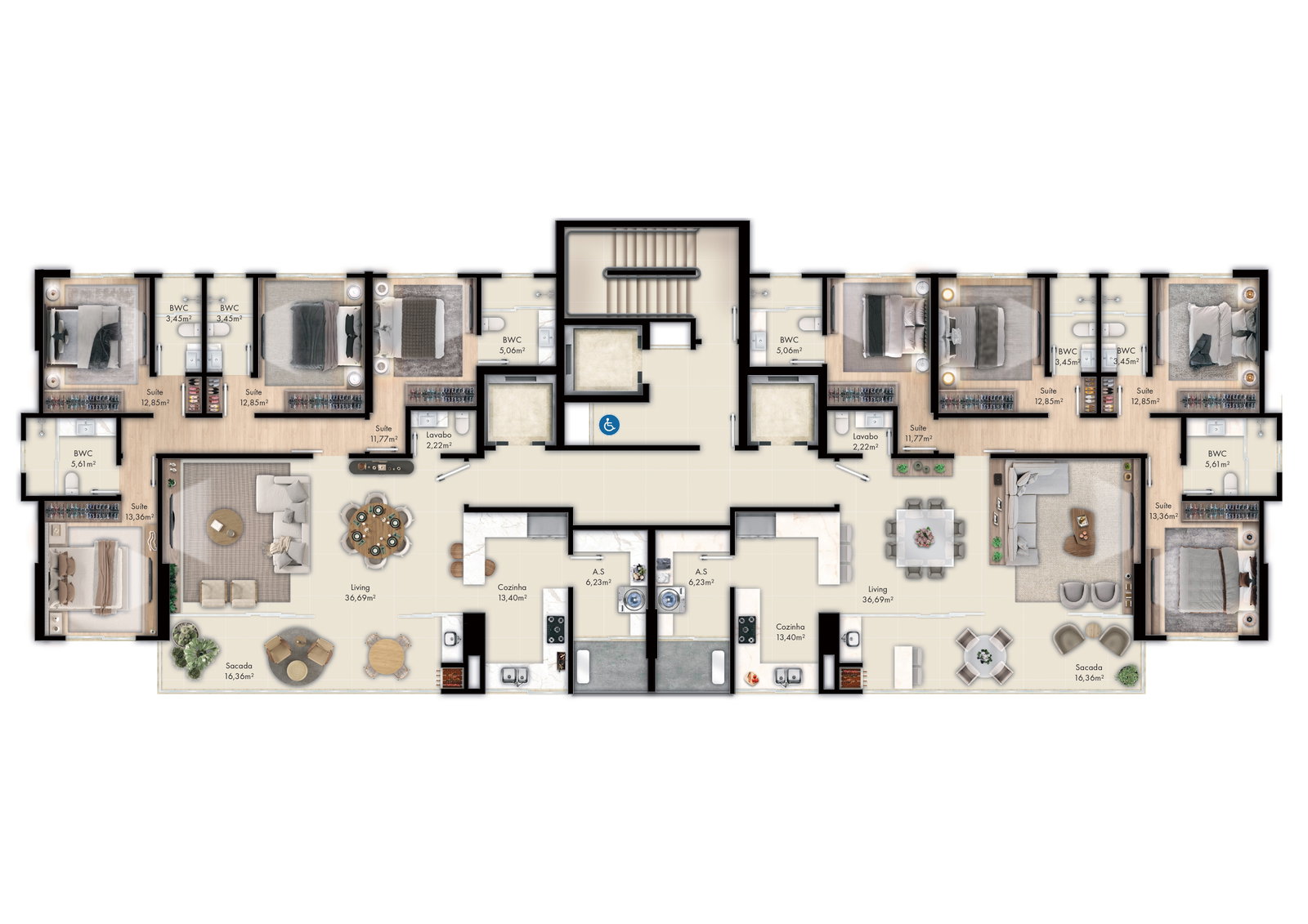 Planta 1 de Imperial Tower