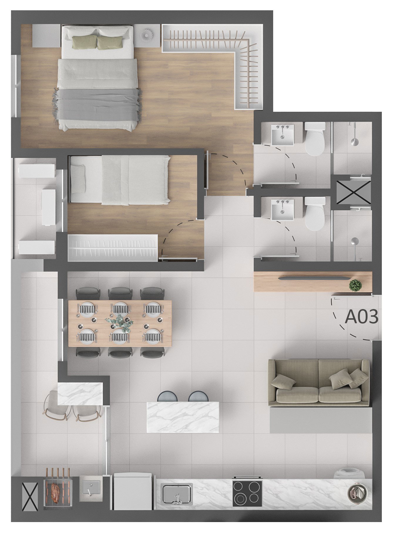 Planta 11 de Dualité