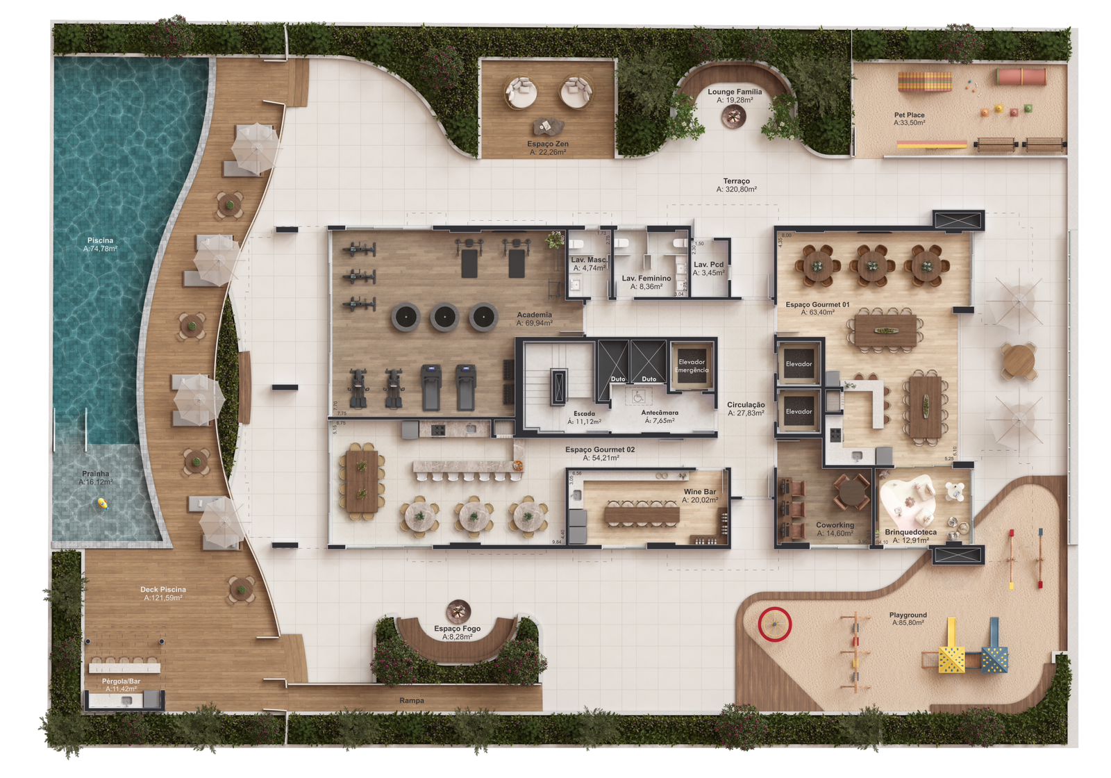 Planta 7 de Árbor Concept Home