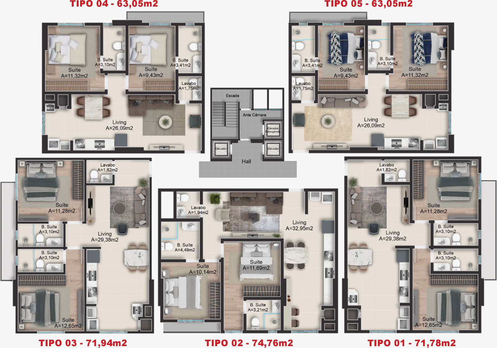 Planta 2 de Scala Residenziale