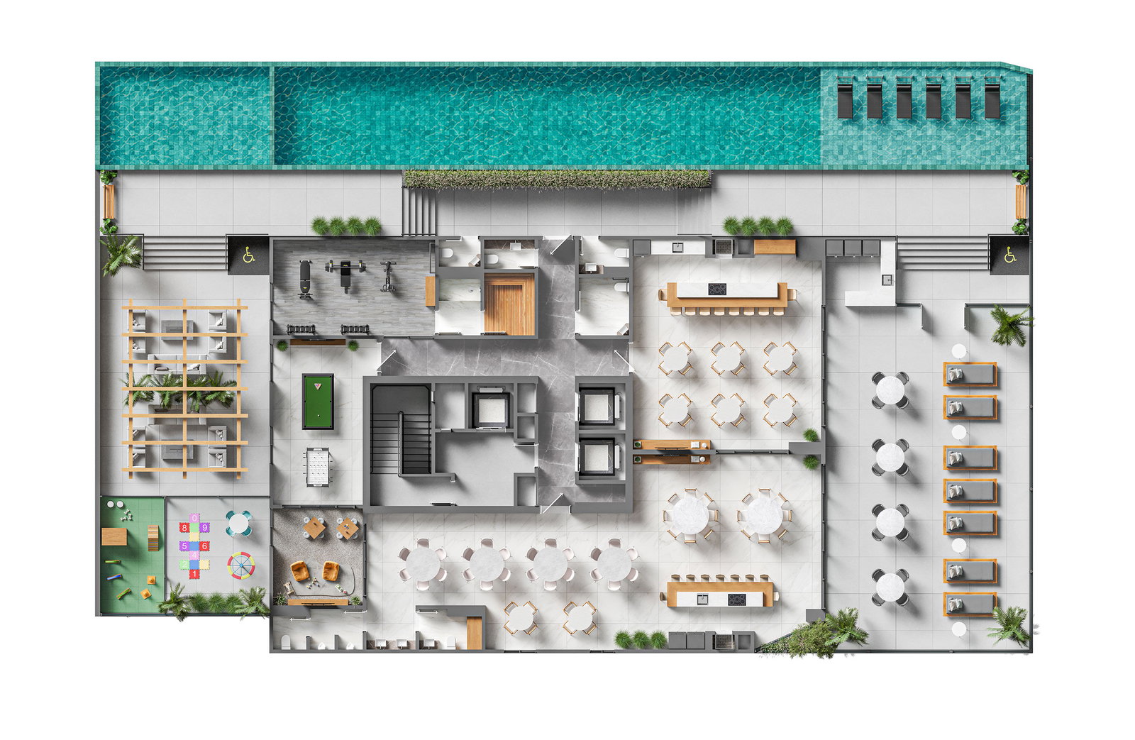 Planta Lazer do Avangard