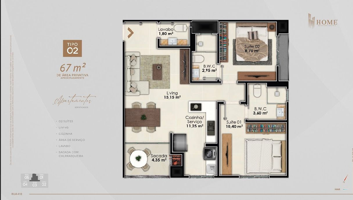 Planta 5 de Unique Home