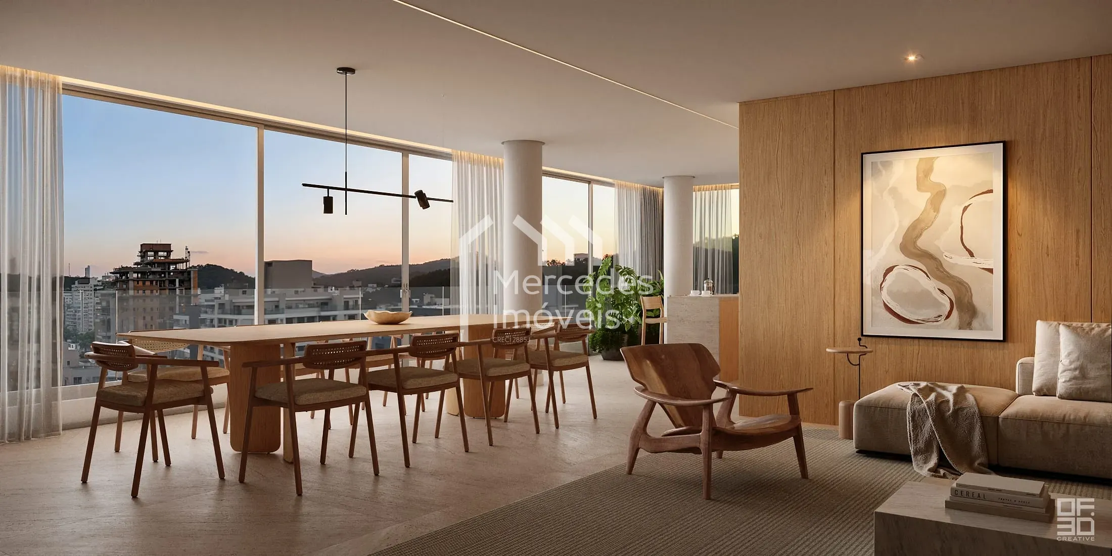 Foto 4 de Apartamento com terraço, 3 suítes à venda, 340,68m² - Praia Brava de Itajaí, Itajaí, SC