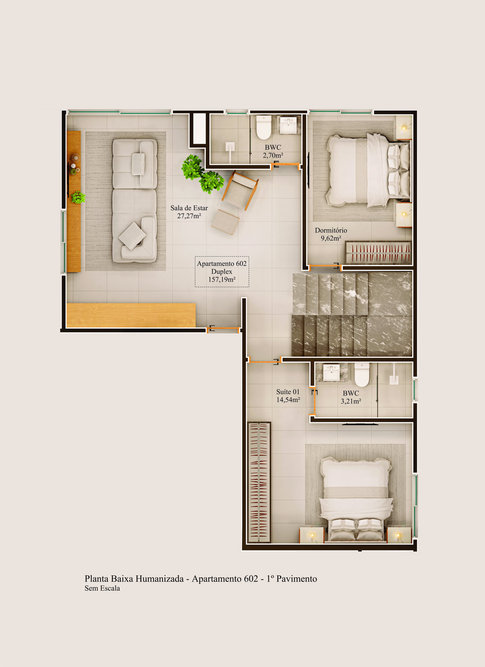 Planta 9 de Central Residence