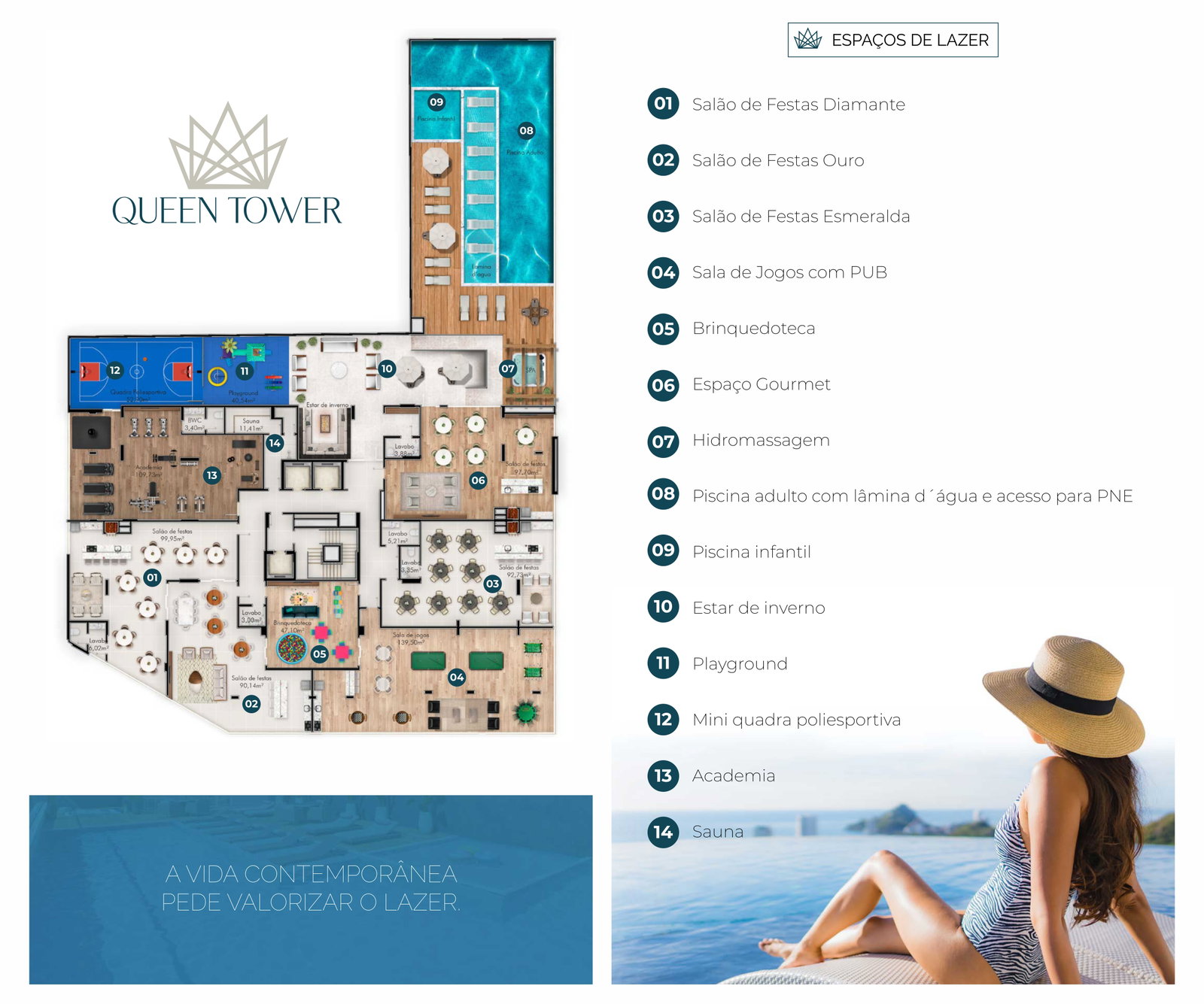 Planta 1 de Queen Tower
