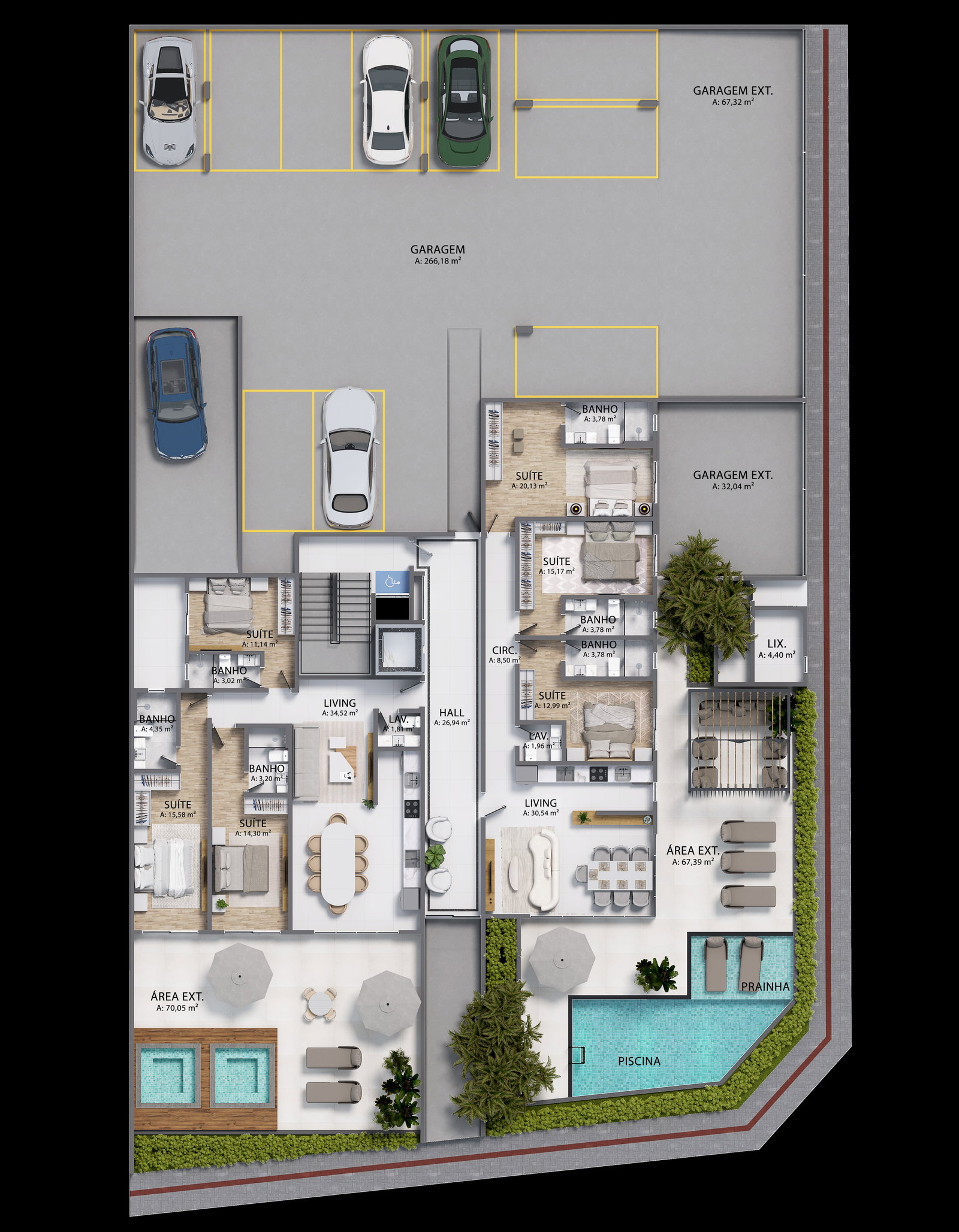 Planta 4 de Kuara Residence