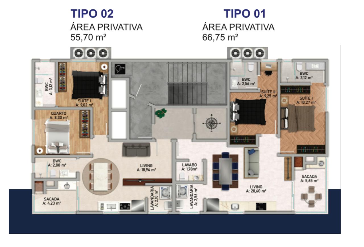 Planta 1 de Rivermouth Residence