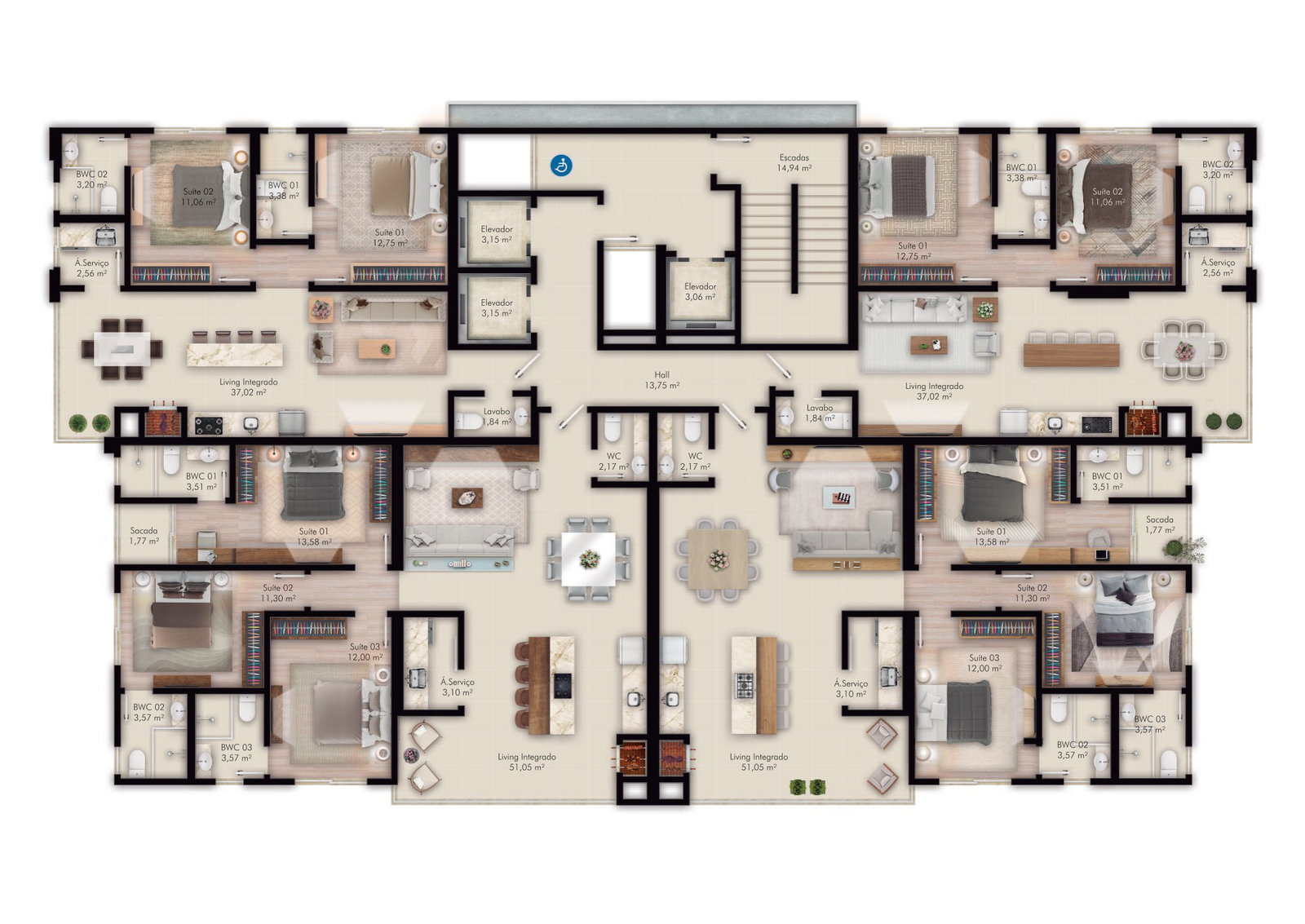 Planta 3 de Thera Tower